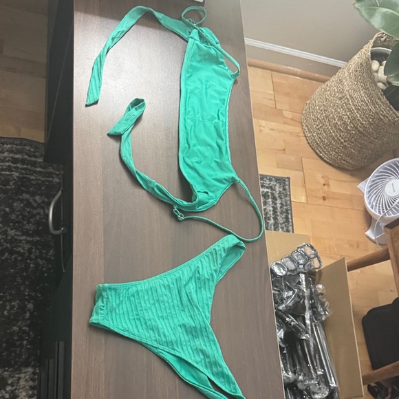 Monday Swimwear Teal Bikini Set - Picture 9 of 9